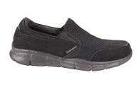 SKECHERS Dual Lite 51361 Memory Foam Black Casual Slip On Shoes Men's Size 8.5