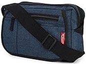 Wooum Sling Cross Body Bag Travel Side Bag Office Messenger Bag Business Shoulder Bag Travel Pouch Leisure Bag Money Bag for Adults (Navy blue)