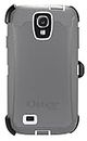 (glacier) - OtterBox - Defender Series Case for Samsung Galaxy S 4 Mobile Phones - White/Gunmetal Grey