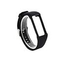Weinisite Wristband for Polar A360,Replacement Soft Silicone band for Polar A360 FitnessTracker(Black)
