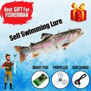 USB Self Swimming Fishing Lure Gift For Fisherman Propeller With Charger