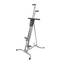 JHLP Vertical Climber Cardio Machine - Heavy Duty Steel Frame Fitness Climbing Stepper for Home Gym Workouts