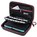[New 3DS XL/New 2DS XL Case] Smatree Hard Protective Carrying Case for New Nintendo 3DS, New 2DS XL, New 3DS XL, Nintendo New 3DS XL -Super NES Edition-[NOT for Nintendo Switch and 2DS] (Black&Red)