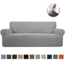 1/2/3 Seater Slipcover Solid Color Sofa Covers Stretch Couch Furniture Protector