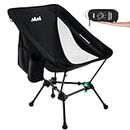 MISSION MOUNTAIN UltraPort 2-CinchLock Camping Chairs, Portable Lightweight Camping Chair, Backpacking Foldable Chair for Adults, Ultralight Hiking Chairs for Outdoor, Picnic, Travel