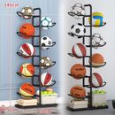 Basketball Rack Soccer Sports Equipment Storage Organizer Ball Holder 10-Tiers 