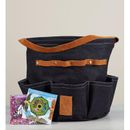1-800-Flowers Home Decor Outdoor Garden Gardening Delivery Green Thumb Gardener's Denim Gift Set Garden Bag & Seeds | Same Day Delivery Available