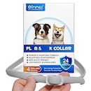 Collar for Dogs 4 Pack - Adjustable Dog Collars for Small, Medium Puppy and Large Dogs, Safe & Waterproof with 24 Month Protection - One Size fits All Puppies