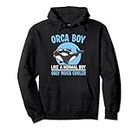Orca Boy Like A Normal Boy Only Much Cooler I Orca Pullover Hoodie