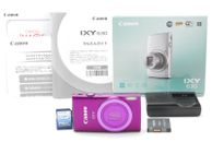[COMO NUEVA con caja] Cámara digital Canon IXY 630 PowerShot 16,0 MP púrpura de JAPÓN