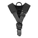 Fusion Climb Spartacus Tactical EVA Padded Adjustable Zipline Harness Chest Piece 23kN M-XL Black