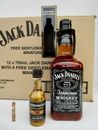 Jack Daniels Vintage 700ml 43% Round Shoulder With Mini Gentleman Jack Neck Tag!