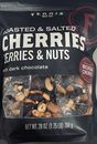 FERRIS NUT COMPANY Roasted & Salted Cherries Berries & Nuts Dark Chocolate 28 Oz