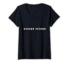 Nakhon Pathom. Souvenir du pathomien Nakhon T-Shirt avec Col en V