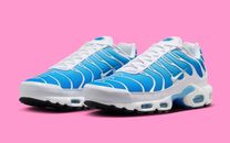 Nike Air Max Plus Men Running Shoes Sky Blue White 852630 411