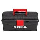 CRAFTSMAN Tool Box, Lockable, 13 in., Red/Black (CMST13004)