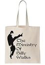 Functon+ Silly Walks Ministry Logo and Sign Canvas Tote Bag Natural