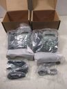 Lot of 2 Avaya 2402 Office Telephones Grey Unit w/ Handset and Accessories 