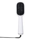InStyler Maven Ceramic Hot Air Brush - Hair Drying Detangler Brush with Tourmaline Ceramic Heated Plates Straightens for Frizz-Free Hair - Fast & Easy Styling - Great for Long, Thick & Curly Hair