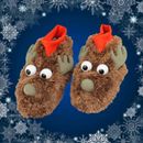 Arthur Christmas Light Up Reindeer Feet Slippers Shoe Covers Toys R Us Rare 2011