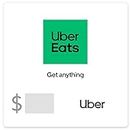 Uber eGift Card - Eats design