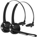 Bluetooth Wireless Headphones Over Head with Mic Business Car Driver Headset AU