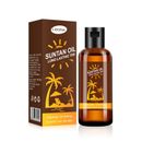 Beaches Tanning Lotion Tanning Oil Dark Natural Bronzer Tanning Bed Lotion O9H3