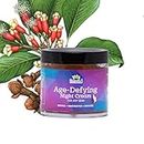 Personal Organic Age Defying Night Cream for Face and Neck with Natural ingredients, Anti-Aging Night Cream | Firms and Lifts Wrinkles | Hydrating Face Moisturizer for men and Women- 100 Gm