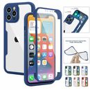 Shockproof 360 Full body Case Cover For iPhone 15 14 13 12 11 Pro Max XR XS Max 