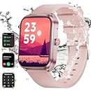 BANGWEI Smart Watches for Women,2023 Newest Bluetooth Smartwatch Fitness Tracker with Text/Heart Rate/Blood Oxygen/Sleep Monitor,IP67 Waterproof Pedometer Sports Watch for Android Phones and iPhone