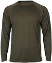 Mil-Tec Unisex Tactical Quick Dry T Shirt, Oliv, L EU