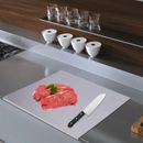 Heavy Duty Cutting Board Stainless Steel Large Chopping Board Home Kitchen New