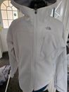 THE NORTH FACE  RECCO APEX Softshell HOODED JACKET SIZE M WHITE