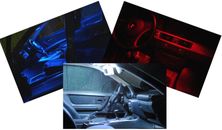 Juego de lámparas de iluminación interior apto para AUDI casi todos los modelos blanco rojo azul