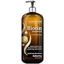 Majestic Pure Biotin Shampoo for Hair | Infused with Rosemary Oil, Castor Oil | Hair Shampoo for Men & Women | 16 fl oz