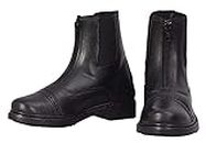 TuffRider Children's Starter Front Zip Paddock Boots, Black, 8