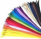 Bhavya Enterprises Invisible Nylon Coil Zipper,Clothing Zipper,DIY Sewing Tools for Craft Special (30 Pcs) (18 inch)