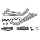 Chevrolet Camaro V6 1-5/8 Long Tube Exhaust Headers With High Flow Cats Polished