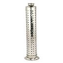 Shubhkart Nitya Stainless Steel Agarbatti Stand for Puja |Incense Stick Holder with Ash Catcher| 25cm Height |Stainless Steel Incense Burner| 1 Piece