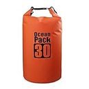 Bear Outdoor Dry Sack/Waterproof Bag for Boating, Kayaking, Hiking, Snowboarding, Camping, Rafting, Fishing and Backpacking 30L Orange