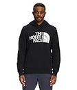 THE NORTH FACE Men's Half Dome Pullover Hoodie (Standard and Big Size), TNF Black/TNF White 2, Large