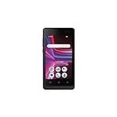 Logicom - Téléphone Portable débloqué 4G avec Reconnaissance faciale - Smartphone Le Wave - (Écran 4'' Pouces - 8 Go - Double Nano-SIM - Android 11 Go Edition) Noir