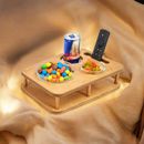 Couchbar YOLO | Holz  | Snackbox mit Glasschalen | Snackbar für Couch | Geschenk