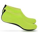 Boolavard Chaussure de Sport Nautique Chaussettes Slip-on Aqua Yoga Barefoot à séchage Rapide pour Hommes Femmes Enfants (Verde, Numeric_36)
