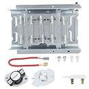 TOPINCN 279838 Dryer Heating Element Kit, Dryer Heating Element Parts Include Dryer Thermostat Thermal Fuse, Dryer Repair Replacement, Replaces 3403585 W10724237 3398063 3398064 8565582