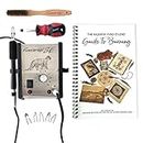 Razertip SE Kit - SE Wood Burning Machine with BPH Interchangeable tip Pen, 6 Tips, How-to Book "Pyro Studio Guide to Burning" - Pyrography kit - Fully Safety Certified