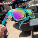 KDEAM Square Polarized Sunglasses Men's Women Sports Driving UV400 Shade Glasses
