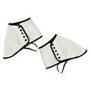 Forum Novelties womens Roaring 20's Gangster Spats Costume Accessory Party Supplies, White, One Size US
