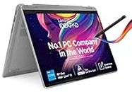 Lenovo IdeaPad Flex 5 13th Gen Intel Core i5-1335U 14"(35.5cm) WUXGA IPS 2-in-1 Laptop (16GB/512GB SSD/Win 11/Office 21/Backlit KB/FPR/FHD Camera/Alexa/3 Month Game Pass/Arctic Grey/1.5Kg), 82Y00051IN