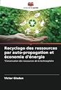 Recyclage des ressources par auto-propagation et économie d'énergie: "Conservation des ressources de la technosphère